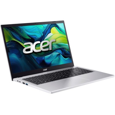 Ноутбук Acer Aspire Go AG15-41P 15.6" FHD IPS, AMD R5-7535HS, 16GB, F1TB, UMA, Lin, сріблястий (NX.J7FEU.005)