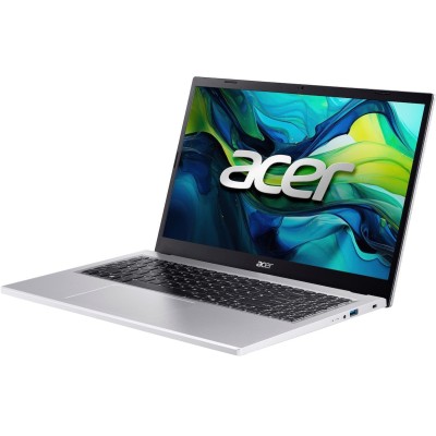 Ноутбук Acer Aspire Go AG15-41P 15.6" FHD IPS, AMD R5-7535HS, 16GB, F1TB, UMA, Lin, сріблястий (NX.J7FEU.005)