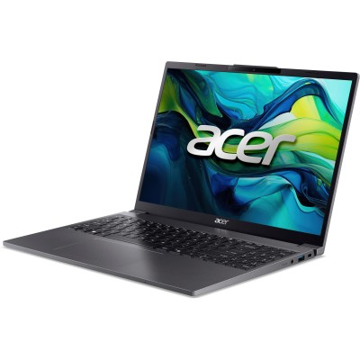 Ноутбук Acer Aspire Go AG15-51P 15.3" WUXGA IPS, Intel i7-1355U, 16GB, F512GB, UMA, Lin, сірий (NX.J51EU.003)