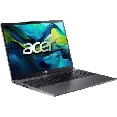 Ноутбук Acer Aspire Go AG15-51P 15.3" WUXGA IPS, Intel i7-1355U, 16GB, F512GB, UMA, Lin, сірий (NX.J51EU.003)