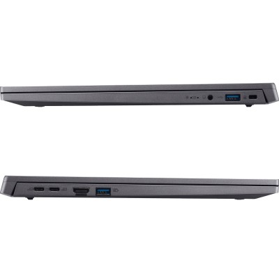 Ноутбук Acer Aspire Go AG17-31P 17.3" FHD IPS, Intel P N250, 8GB, F512GB, UMA, Lin, сірий (NX.J8ZEU.006)