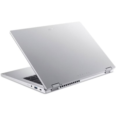 Ноутбук Acer Aspire Go Spin AGSP14-31PT 14" WUXGA IPS Touch, Intel 3-N355, 16GB, F512GB, UMA, Lin, сріблястий (NX.JBEEU.001)