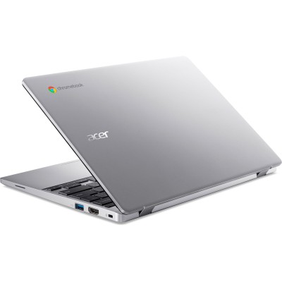 Ноутбук Acer Chromebook CB311-12H 11" IPS, Intel C N100, 4GB, F64GB, UMA, ChromeOS, сріблястий (NX.KX1EU.006)