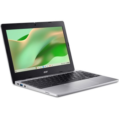 Ноутбук Acer Chromebook CB311-12H 11" IPS, Intel C N100, 4GB, F64GB, UMA, ChromeOS, сріблястий (NX.KX1EU.006)