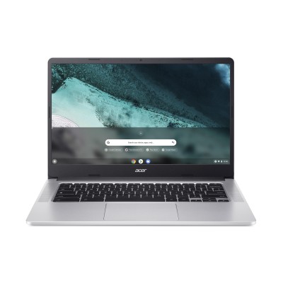 Ноутбук Acer Chromebook CB314-3H 14" FHD IPS, Intel C N4500, 4GB, F128GB, UMA, ChromeOS, сріблястий (NX.KB4EU.002)