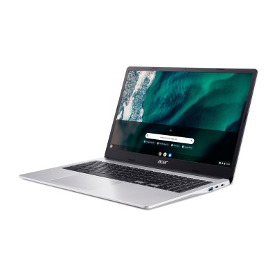 Ноутбук Acer Chromebook CB315-4HT 15" FHD IPS Touch, Intel C N4500, 8GB, F128GB, UMA, ChromeOS, сріблястий (NX.KBAEU.001) Ноутбук Acer Chromebook CB315-4HT 15" FHD IPS Touch, Intel C N4500, 8GB, F128GB, UMA, ChromeOS, сріблястий (NX.KBAEU.001)