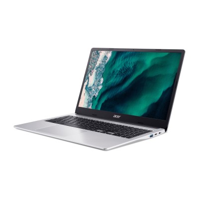 Ноутбук Acer Chromebook CB315-4HT 15" FHD IPS Touch, Intel C N4500, 8GB, F128GB, UMA, ChromeOS, сріблястий (NX.KBAEU.001) Ноутбук Acer Chromebook CB315-4HT 15" FHD IPS Touch, Intel C N4500, 8GB, F128GB, UMA, ChromeOS, сріблястий (NX.KBAEU.001)