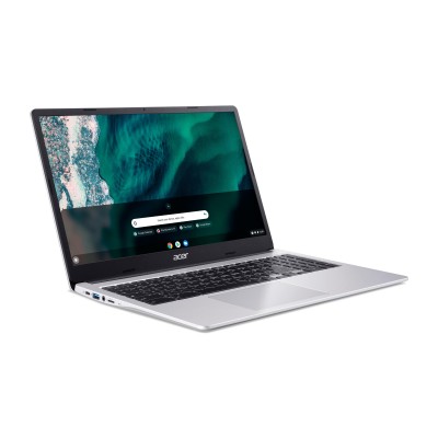 Ноутбук Acer Chromebook CB315-4HT 15" FHD IPS Touch, Intel C N4500, 8GB, F128GB, UMA, ChromeOS, сріблястий (NX.KBAEU.001) Ноутбук Acer Chromebook CB315-4HT 15" FHD IPS Touch, Intel C N4500, 8GB, F128GB, UMA, ChromeOS, сріблястий (NX.KBAEU.001)