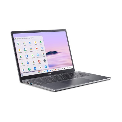 Ноутбук Acer Chromebook Plus CB514-3HT 14" WUXGA IPS Touch, AMD R5-7520C, 16GB, F512GB, UMA, ChromeOS, сірий (NX.KP9EU.002)