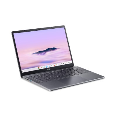 Ноутбук Acer Chromebook Plus CB514-3HT 14" WUXGA IPS Touch, AMD R5-7520C, 16GB, F512GB, UMA, ChromeOS, сірий (NX.KP9EU.002)