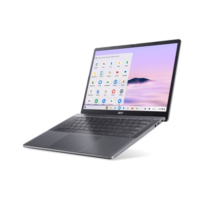 Ноутбук Acer Chromebook Plus CB514-4H 14" FHD IPS, Intel i3-N305, 8GB, F512GB, UMA, ChromeOS, сірий (NX.KUZEU.001) Ноутбук Acer Chromebook Plus CB514-4H 14" FHD IPS, Intel i3-N305, 8GB, F512GB, UMA, ChromeOS, сірий (NX.KUZEU.001)