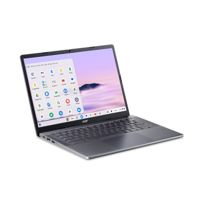 Ноутбук Acer Chromebook Plus CB514-4H 14" FHD IPS, Intel i3-N305, 8GB, F512GB, UMA, ChromeOS, сірий (NX.KUZEU.001) Ноутбук Acer Chromebook Plus CB514-4H 14" FHD IPS, Intel i3-N305, 8GB, F512GB, UMA, ChromeOS, сірий (NX.KUZEU.001)
