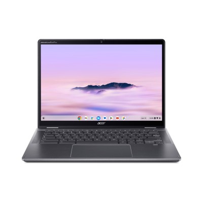 Ноутбук Acer Chromebook Plus Spin 514 CP514-4HN 14" WUXGA IPS Touch, Intel 3-100U, 8GB, F256GB, UMA, ChromeOS, сірий (NX.KYQEU.0 Ноутбук Acer Chromebook Plus Spin 514 CP514-4HN 14" WUXGA IPS Touch, Intel 3-100U, 8GB, F256GB, UMA, ChromeOS, сірий (NX.KYQEU.0
