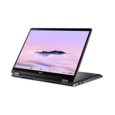 Ноутбук Acer Chromebook Plus Spin 514 CP514-4HN 14" WUXGA IPS Touch, Intel 3-100U, 8GB, F256GB, UMA, ChromeOS, сірий (NX.KYQEU.0 Ноутбук Acer Chromebook Plus Spin 514 CP514-4HN 14" WUXGA IPS Touch, Intel 3-100U, 8GB, F256GB, UMA, ChromeOS, сірий (NX.KYQEU.0