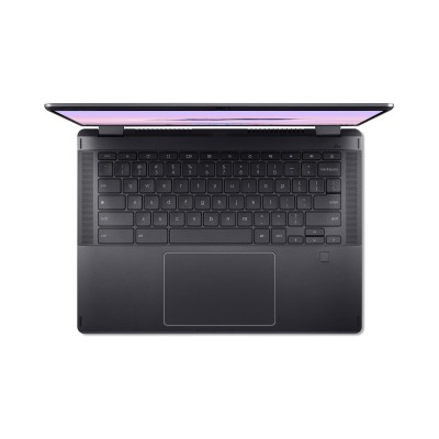 Ноутбук Acer Chromebook Plus Spin 514 CP514-4HN 14" WUXGA IPS Touch, Intel 3-100U, 8GB, F256GB, UMA, ChromeOS, сірий (NX.KYQEU.0 Ноутбук Acer Chromebook Plus Spin 514 CP514-4HN 14" WUXGA IPS Touch, Intel 3-100U, 8GB, F256GB, UMA, ChromeOS, сірий (NX.KYQEU.0