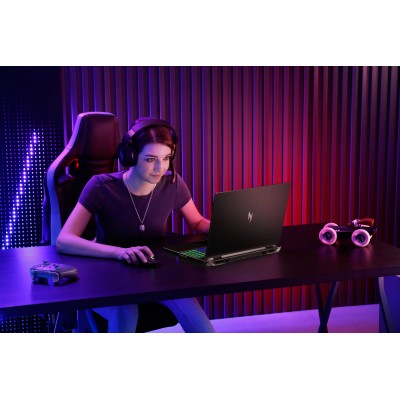 Ноутбук Acer Nitro 16 AN16-42 16" WUXGA IPS, AMD R7-8845HS, 16GB, F512GB, NVD4060-8, Lin, чорний (NH.QSKEU.003)