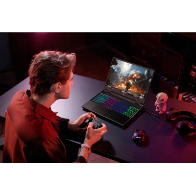 Ноутбук Acer Nitro 16 AN16-42 16" WUXGA IPS, AMD R7-8845HS, 16GB, F512GB, NVD4060-8, Lin, чорний (NH.QSKEU.003)
