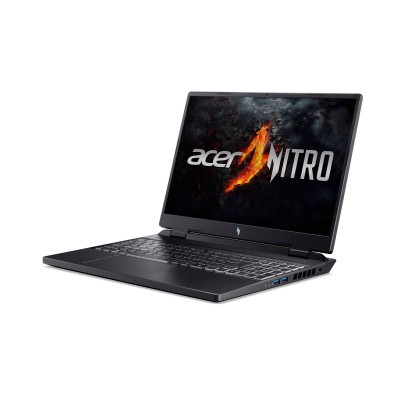 Ноутбук Acer Nitro 16 AN16-42 16" WUXGA IPS, AMD R7-8845HS, 16GB, F512GB, NVD4060-8, Lin, чорний (NH.QSKEU.003)