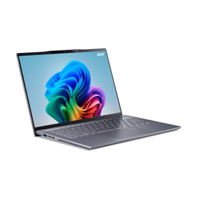 Ноутбук Acer Swift 14 AI SF14-11 14.5" WQXGA IPS, Quallcomm X1P-64-100, 16GB, F1TB, UMA, Win11, сірий (NX.KZXEU.001)