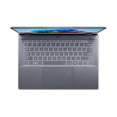 Ноутбук Acer Swift 14 AI SF14-11 14.5" WQXGA IPS, Quallcomm X1P-64-100, 16GB, F1TB, UMA, Win11, сірий (NX.KZXEU.001)