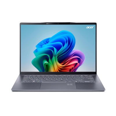 Ноутбук Acer Swift 14 AI SF14-11 14.5" WQXGA IPS, Quallcomm X1P-64-100, 16GB, F1TB, UMA, Win11, сірий (NX.KZXEU.001)