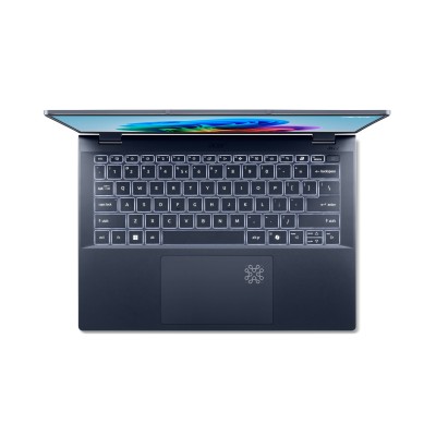 Ноутбук Acer Swift 14 AI SF14-51 14.5" 2.8K OLED, Intel U5-226V, 16GB, F512GB, UMA, Win11, синій (NX.J2KEU.001)
