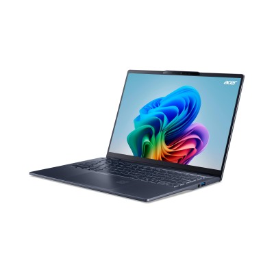 Ноутбук Acer Swift 14 AI SF14-51 14.5" 2.8K OLED, Intel U5-226V, 16GB, F512GB, UMA, Win11, синій (NX.J2KEU.001)