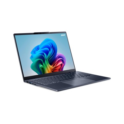 Ноутбук Acer Swift 14 AI SF14-51 14.5" 2.8K OLED, Intel U5-226V, 16GB, F512GB, UMA, Win11, синій (NX.J2KEU.001)