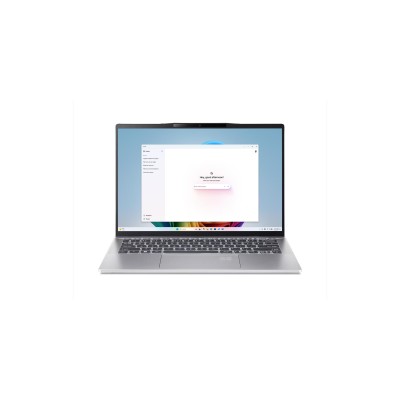 Ноутбук Acer Swift 14 AI SF14-61T 14" WUXGA IPS, AMD R9-365, 16GB, F512GB, UMA, Win11, сріблястий (NX.J1CEU.001)