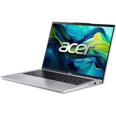 Ноутбук Acer Swift Go 14 SFG14-73 14" 2.8K OLED, Intel U7-155H, 32GB, F1TB, UMA, Lin, сріблястий (NX.KY7EU.002)