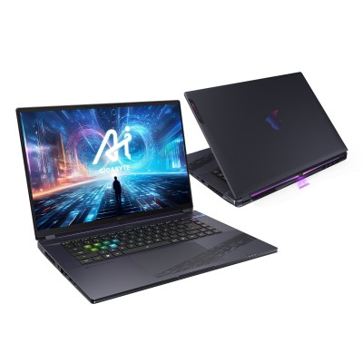 Ноутбук AORUS 16X 16.0 QHD 165Hz, Intel i7-13650HX, 16GB, F1TB, NVD4060-8, W11, чорний (AORUS_16X_9KG-43UAC54SH)