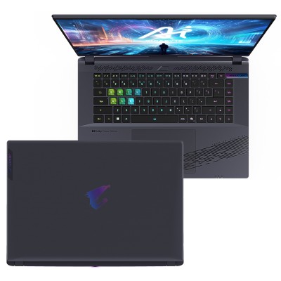 Ноутбук AORUS 16X 16.0 QHD 165Hz, Intel i7-13650HX, 16GB, F1TB, NVD4060-8, W11, чорний (AORUS_16X_9KG-43UAC54SH)
