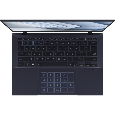 Ноутбук ASUS Expertbook B9 B9403CVAR-KM0708X 14" WQXGA+ OLED, Intel Ultra 7 150U, 32GB, F1TB, UMA, Win11P, Чорний