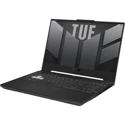 Ноутбук ASUS TUF F15 FX507ZC4-HN143 15.6" FHD IPS, Intel i5-12500H, 16GB, F512GB, NVD3050-4, NoOS, Сірий Ноутбук ASUS TUF F15 FX507ZC4-HN143 15.6" FHD IPS, Intel i5-12500H, 16GB, F512GB, NVD3050-4, NoOS, Сірий