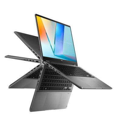 Ноутбук ASUS Vivobook Flip 14 TP3407SA-QL011W 14" WUXGA OLED, Intel Ultra 5 226V, 16GB, F512GB, UMA, Win11, Сірий Ноутбук ASUS Vivobook Flip 14 TP3407SA-QL011W 14" WUXGA OLED, Intel Ultra 5 226V, 16GB, F512GB, UMA, Win11, Сірий