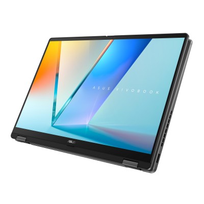 Ноутбук ASUS Vivobook Flip 14 TP3407SA-QL011W 14" WUXGA OLED, Intel Ultra 5 226V, 16GB, F512GB, UMA, Win11, Сірий Ноутбук ASUS Vivobook Flip 14 TP3407SA-QL011W 14" WUXGA OLED, Intel Ultra 5 226V, 16GB, F512GB, UMA, Win11, Сірий