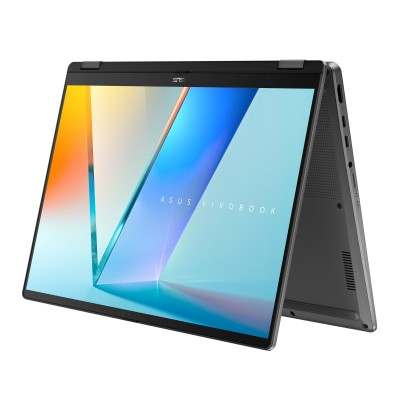 Ноутбук ASUS Vivobook Flip 14 TP3407SA-QL011W 14" WUXGA OLED, Intel Ultra 5 226V, 16GB, F512GB, UMA, Win11, Сірий Ноутбук ASUS Vivobook Flip 14 TP3407SA-QL011W 14" WUXGA OLED, Intel Ultra 5 226V, 16GB, F512GB, UMA, Win11, Сірий