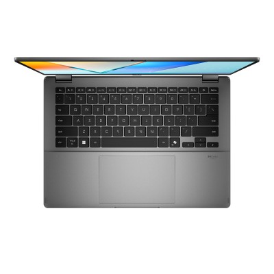 Ноутбук ASUS Vivobook Flip 14 TP3407SA-QL011W 14" WUXGA OLED, Intel Ultra 5 226V, 16GB, F512GB, UMA, Win11, Сірий Ноутбук ASUS Vivobook Flip 14 TP3407SA-QL011W 14" WUXGA OLED, Intel Ultra 5 226V, 16GB, F512GB, UMA, Win11, Сірий