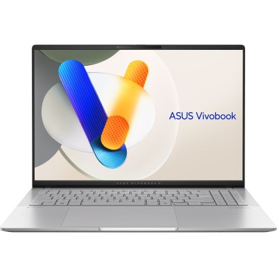 Ноутбук ASUS Vivobook S 16 M5606KA-RI010 16" 3K OLED, AMD AI 7 350, 16GB, F1TB, UMA, NoOS, Сріблястий Ноутбук ASUS Vivobook S 16 M5606KA-RI010 16" 3K OLED, AMD AI 7 350, 16GB, F1TB, UMA, NoOS, Сріблястий