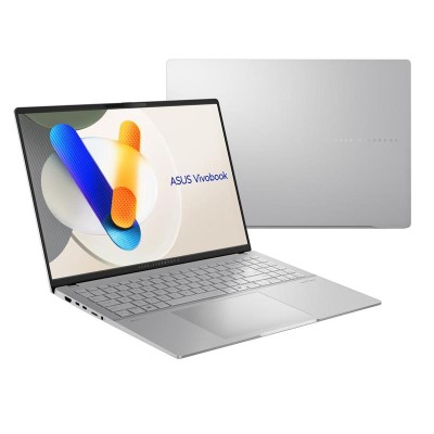 Ноутбук ASUS Vivobook S 16 M5606KA-RI010 16" 3K OLED, AMD AI 7 350, 16GB, F1TB, UMA, NoOS, Сріблястий Ноутбук ASUS Vivobook S 16 M5606KA-RI010 16" 3K OLED, AMD AI 7 350, 16GB, F1TB, UMA, NoOS, Сріблястий