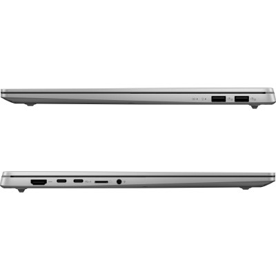 Ноутбук ASUS Vivobook S 16 M5606KA-RI010 16" 3K OLED, AMD AI 7 350, 16GB, F1TB, UMA, NoOS, Сріблястий Ноутбук ASUS Vivobook S 16 M5606KA-RI010 16" 3K OLED, AMD AI 7 350, 16GB, F1TB, UMA, NoOS, Сріблястий