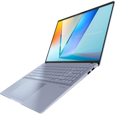 Ноутбук ASUS Vivobook S 16 S5606CA-RI142W 16" 3K OLED, Intel Ultra 7 255H, 32GB, F1TB, UMA, Win11, Блакитний Ноутбук ASUS Vivobook S 16 S5606CA-RI142W 16" 3K OLED, Intel Ultra 7 255H, 32GB, F1TB, UMA, Win11, Блакитний