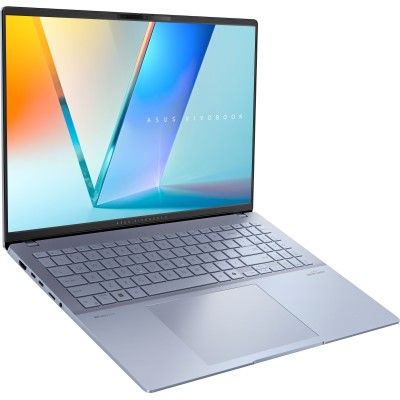 Ноутбук ASUS Vivobook S 16 S5606CA-RI142W 16" 3K OLED, Intel Ultra 7 255H, 32GB, F1TB, UMA, Win11, Блакитний Ноутбук ASUS Vivobook S 16 S5606CA-RI142W 16" 3K OLED, Intel Ultra 7 255H, 32GB, F1TB, UMA, Win11, Блакитний