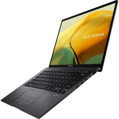 Ноутбук ASUS Zenbook 14 UM3402YA-KP752 14" WQXGA IPS, AMD R5-7430U, 16GB, F512GB, UMA, NoOS, Чорний