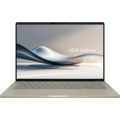 Ноутбук ASUS Zenbook A14 UX3407QA-QD202W 14" WUXGA OLED, Snapdragon X X1 26 100, 16GB, F512GB, UMA, Win11, Бежевий