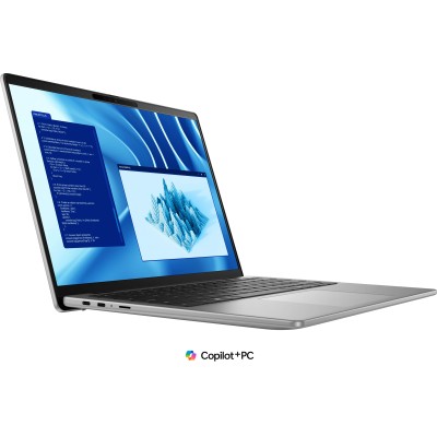 Ноутбук Dell Latitude 7455 14" QHD+ IPS Touch, Snapdragon X Elite X1E-80-100, 32GB, F1TB, Qualcomm Adreno, Win11P, сірий (N098L7