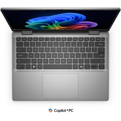Ноутбук Dell Latitude 7455 14" QHD+ IPS Touch, Snapdragon X Elite X1E-80-100, 32GB, F1TB, Qualcomm Adreno, Win11P, сірий (N098L7
