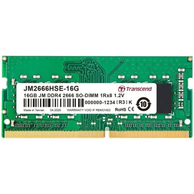 Пам'ять ноутбука Transcend DDR4 16GB 2666 (JM2666HSE-16G)
