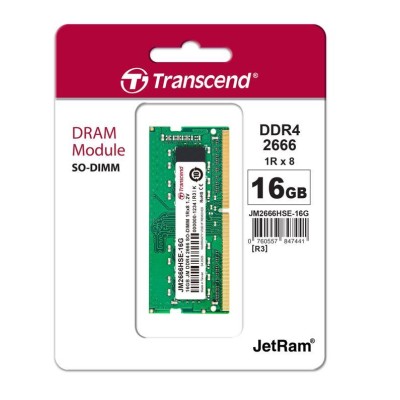 Пам'ять ноутбука Transcend DDR4 16GB 2666 (JM2666HSE-16G)