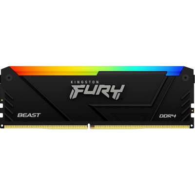 Пам'ять ПК Kingston DDR4 16GB 3600 FURY Beast RGB (KF436C18BB2A/16)